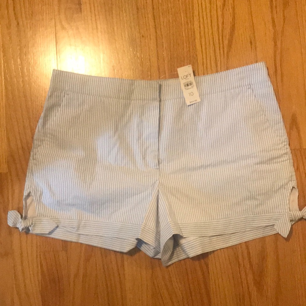 Loft cotton short NWT